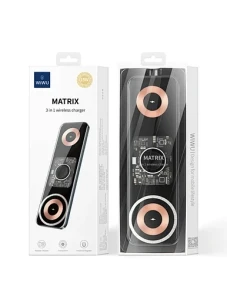 Încărcător wireless wiwu wi-w010 3 în 1 negru Thumbnail 3