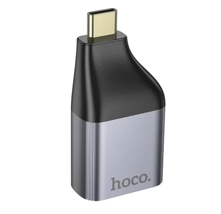 Adaptor hoco ua33 de la tip c la hdtv, gri metalic 2
