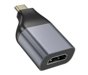 Adaptor hoco ua33 de la tip c la hdtv, gri metalic Thumbnail 2