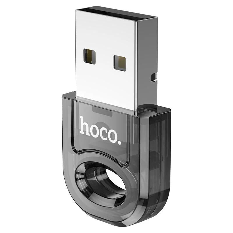 Adaptor hoco ua28 usb bt, negru transparent 2