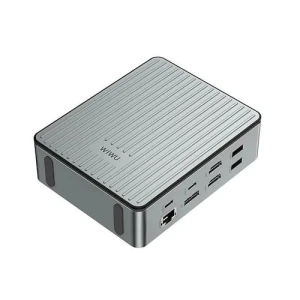 Док-станция wiwu matrix 16 в 1 w1601 серого цвета