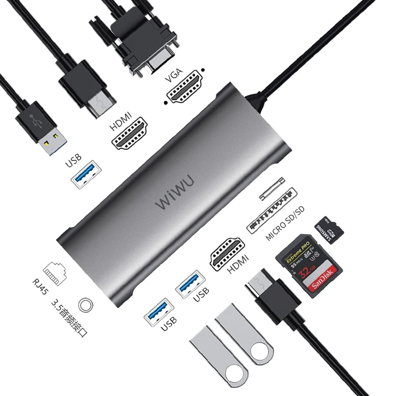 Hub wiwu alpha a11312h gri 3