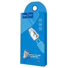 Adaptor otg hoco ua9 type-c, nichel perlat 3
