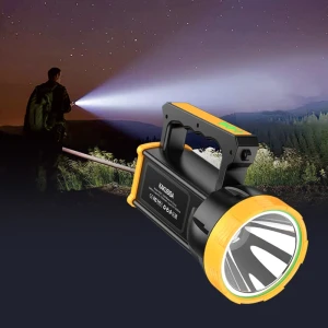 Lampă de căutare digitală cu lumină puternică kakusiga ksc-1499 guangmang, negru-galben
