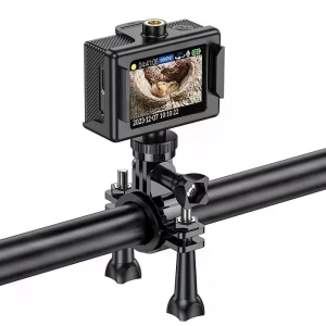 Cameră sport hoco dv101 cu ecran dual color, neagră Thumbnail 3
