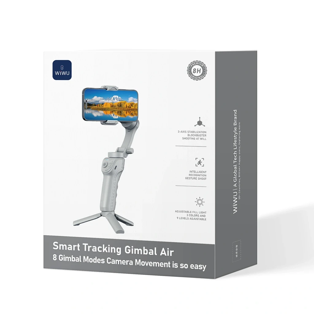 Wiwu smart tracking gimbal air wi-se017 серый 3