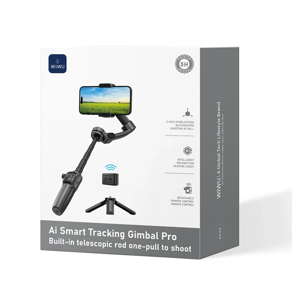 Wiwu ai smart checking gimbal pro wi-se016 черный 3