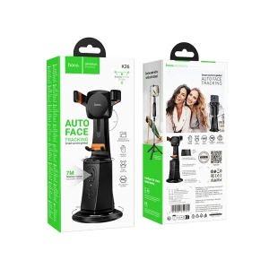 Gimbal pentru cameră inteligentă hoco k26, negru Thumbnail 3