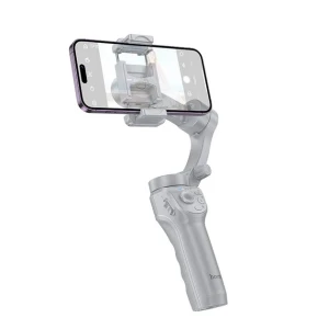Hoco k24 suport gimbal inteligent pe 3 axe gri Thumbnail 2
