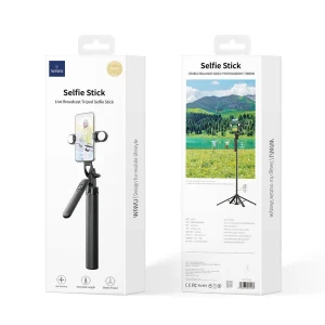 Wiwu live transmission trepied selfie stick wi-se012 negru Thumbnail 3