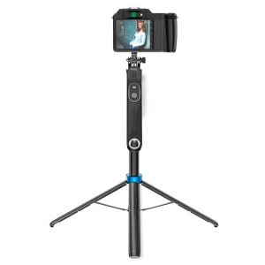 Подставка для прямых трансляций hoco k22 handy из алюминиевого сплава с защитой от дрожания, черная. Thumbnail 3