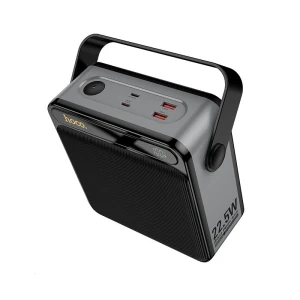 Внешний аккумулятор hoco j161 power 22.5w+pd20w с подсветкой (80000 мач), чёрный и серый. Thumbnail 2