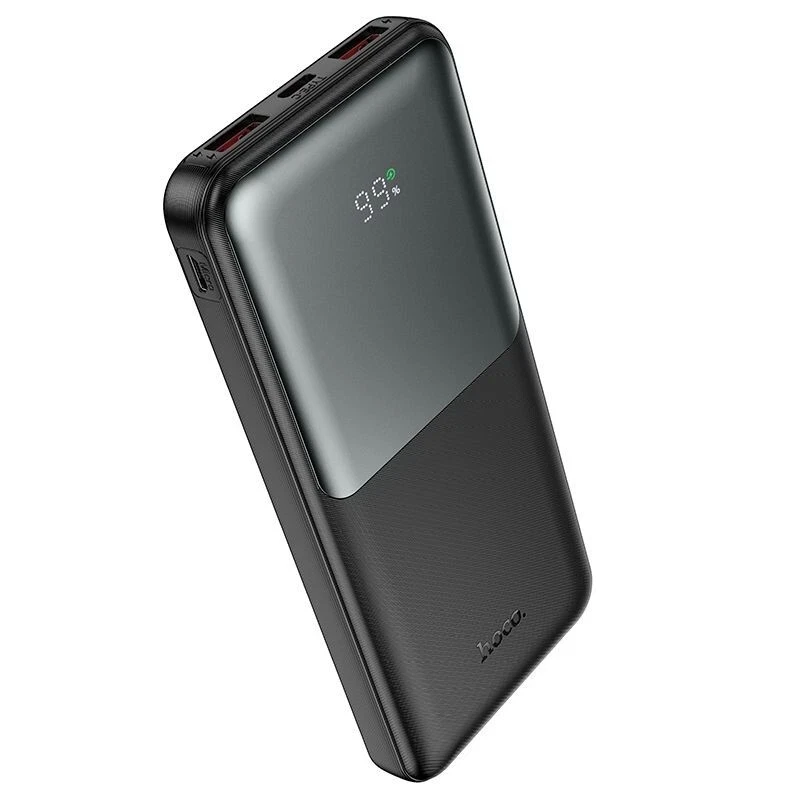 Внешний аккумулятор hoco j136 sirui 22.5w+pd20w (10000 мач), полностью совместимый с power bank, черный. 2