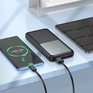 Acumulator extern hoco j136 sirui 22.5w+pd20w complet compatibil (10000mah) negru