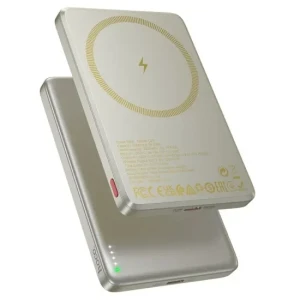 Внешний аккумулятор hoco q26a joy pd20w с магнитной быстрой зарядкой (10000 мач), металлический серый.