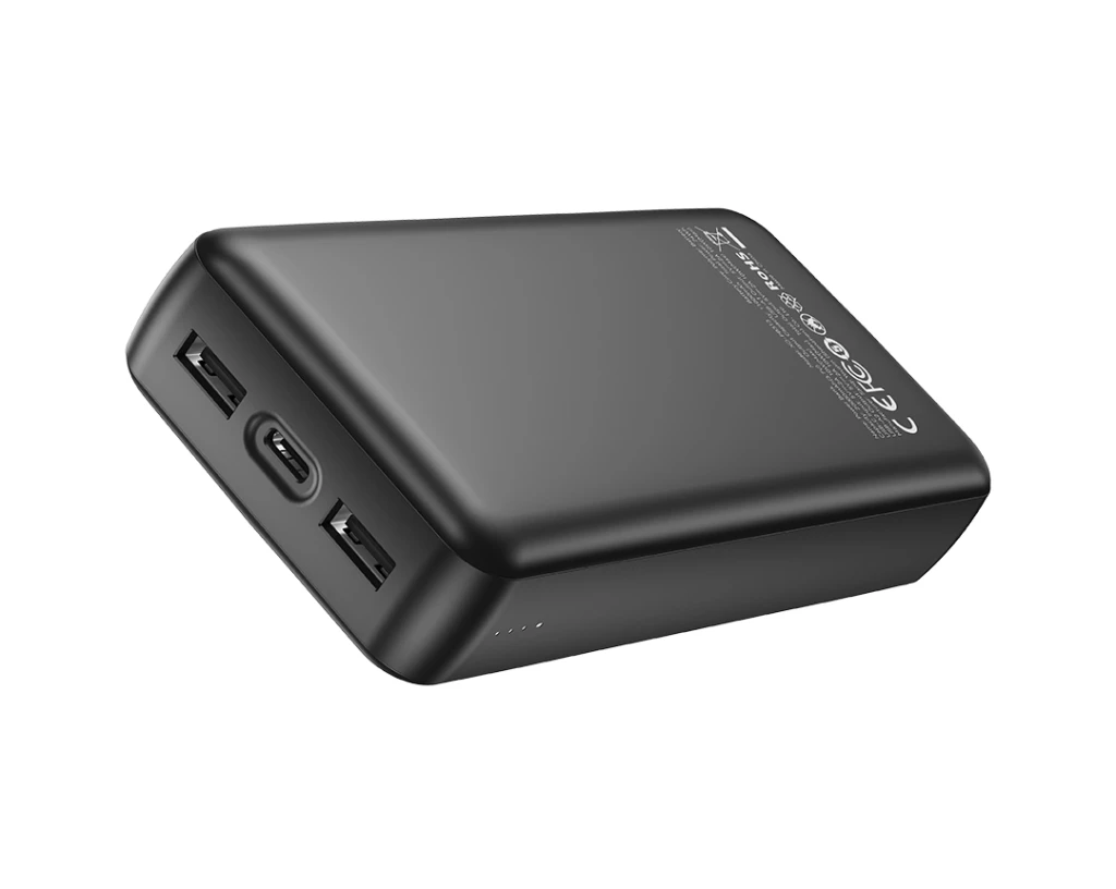 Xo pb313 acumulator mobil cu afișaj luminos, putere 20000mah, negru 2