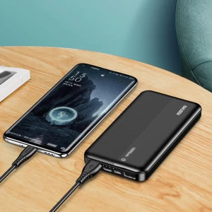 Baterie externă kakusiga ksc-1098 junchi series 22.5w+pd20w, complet compatibilă, 10000mah, neagră