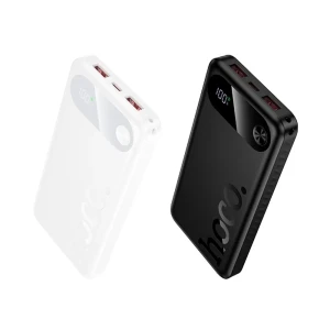 Павербанк hoco j154 victorious 22.5w+pd20w (10000 мач), полностью совместимый с power bank, черный.