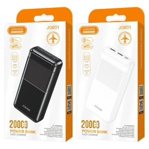 Acumulator extern jokade jg031 seria chuangsheng - 20000mah, alb Thumbnail 3