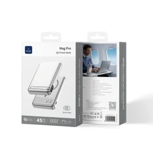 Baterie externă head mag pro qi2 wi-p090 argintie Thumbnail 2
