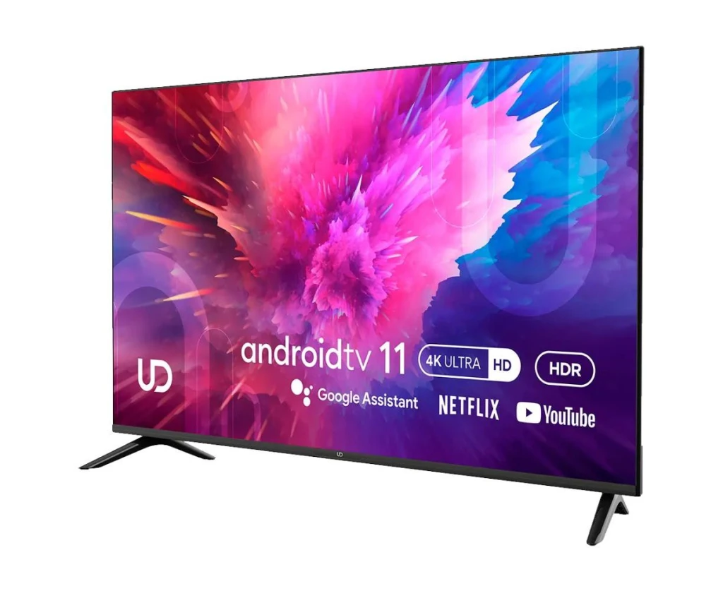 43" led tv ud 43u6210, black (3840x2160 uhd, smart tv (android 11 os), 3 x hdmi2.0, 2 x usb, wi-fi (2.4ghz+5ghz), bluetooth, dvb-t/t2/c/s2, speakers 2 3