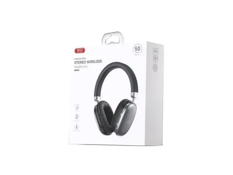Căști bluetooth cu bandă de susținere xo be45 beiguo, negre 2
