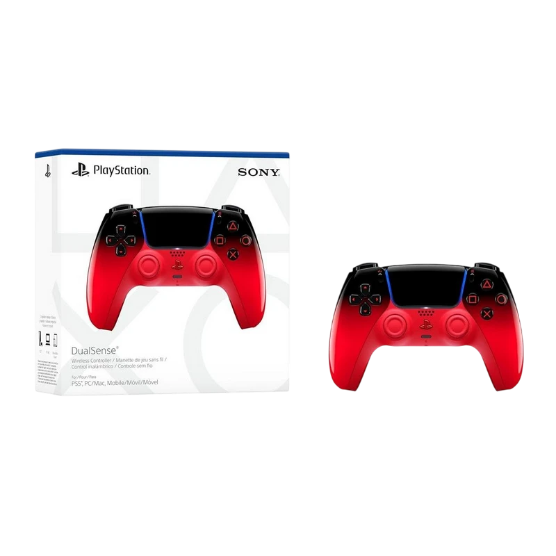 Gamepad sony dualsense, techno red 4