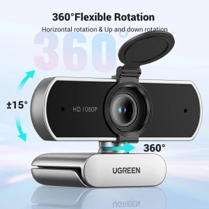 Ugreen usb webcam 1080p@30fps, automatic focus | cm678 Thumbnail 3