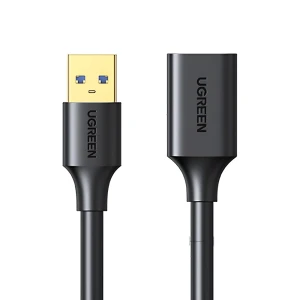 Ugreen usb 3.0 удлинительный кабель с мужским разъемом 5 м | us129, черный Thumbnail 2