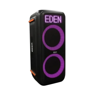 Портативная колонка eden party speaker ed-851 120w с 2 микрофонами 2.4ghz, водонепроницаемая (ipx4), черная Thumbnail 2