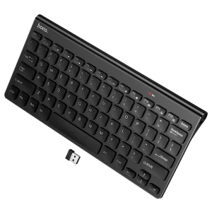Mini tastatură wireless hoco gm70 dragon 2.4g (versiunea rusă) neagră