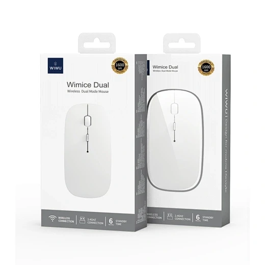 Mouse wiwu wimice dual mode wm101 pro alb 5