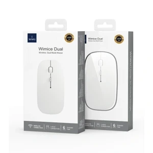 Mouse wiwu wimice dual mode wm101 pro alb Thumbnail 5