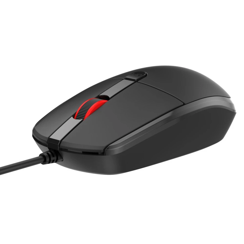 Mouse cu fir xo m8 yunxiao, negru 2
