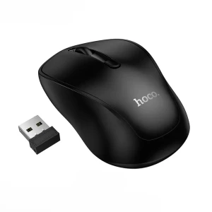 Hoco gm41 mouse wireless business cu mod dual, negru