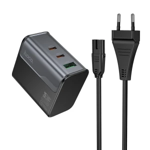 Încărcător hoco cs76a star speed ​​pd70w (2c1a) (ue) negru închis Thumbnail 2