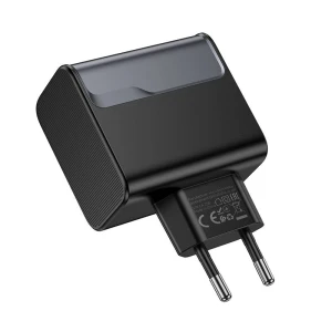 Încărcător hoco cs75a star speed ​​pd70w (2c1a) (ue) negru închis Thumbnail 2