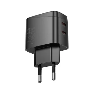 Încărcător hoco cs62a bright pd45w (2c) (ue) negru