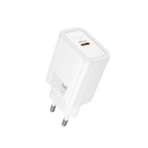 Зарядное устройство hoco n61 gentle pd20w+qc3.0 (ес), белое