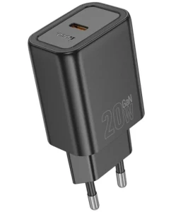 Încărcător hoco n60 gentle cu un singur port pd20w (ue) negru