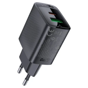 Încărcător acefast a78 pd20w gan (usb-a+usb-c), negru Thumbnail 3