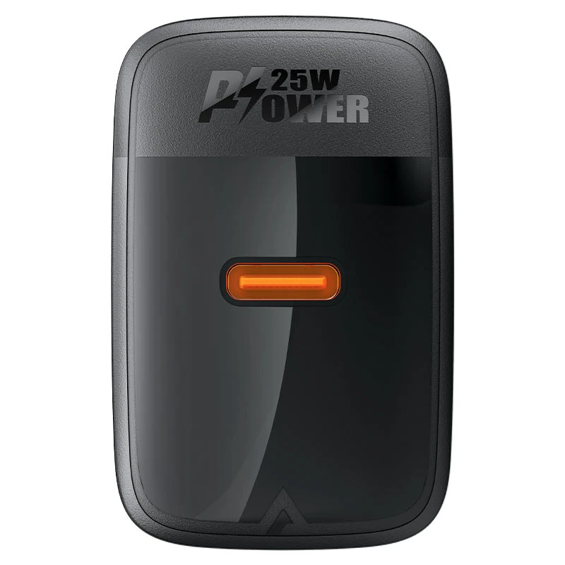 Încărcător acefast a104 pd25w gan cu un singur usb-c, negru 4