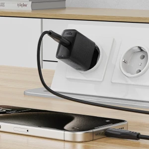 Încărcător acefast a104 pd25w gan cu un singur usb-c, negru Thumbnail 2