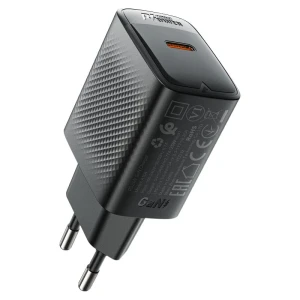 Încărcător acefast a104 pd25w gan cu un singur usb-c, negru Thumbnail 6