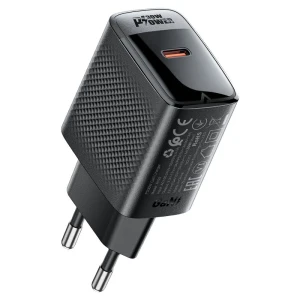 Однопортовое зарядное устройство acefast a102 pd30w gan с разъемом usb-c, черное. Thumbnail 3