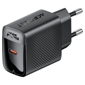 Однопортовое зарядное устройство acefast a102 pd30w gan с разъемом usb-c, черное. Thumbnail 5