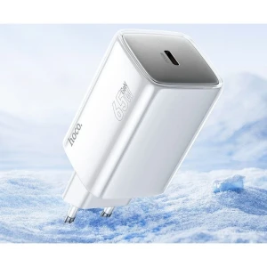 Încărcător hoco n48 glorious cu un singur port pd65w (ue) alb