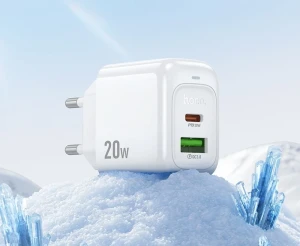 Încărcător hoco cs54a surplus pd20w+qc3.0 (ue) alb