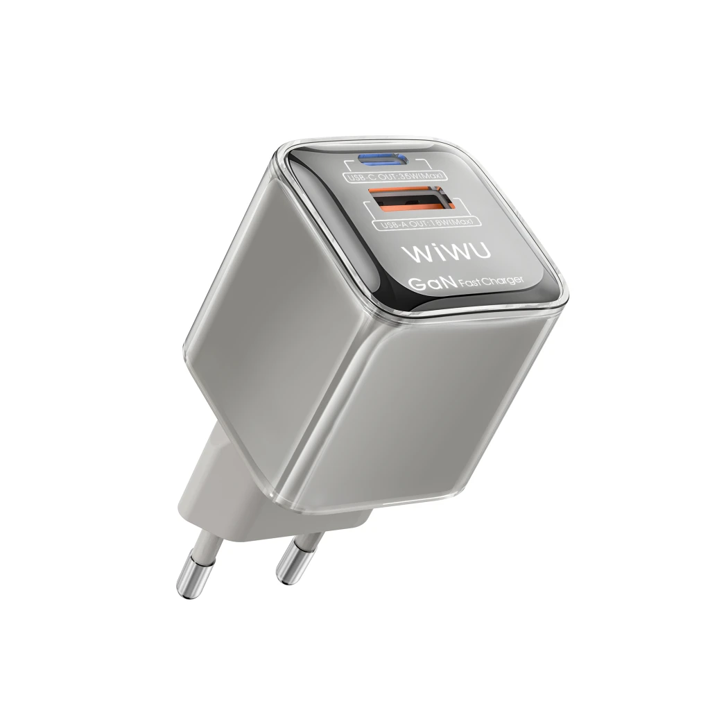 Încărcător rapid wiwu wiwu jello 35w qc+pd gan wi-u032 eu titan 2