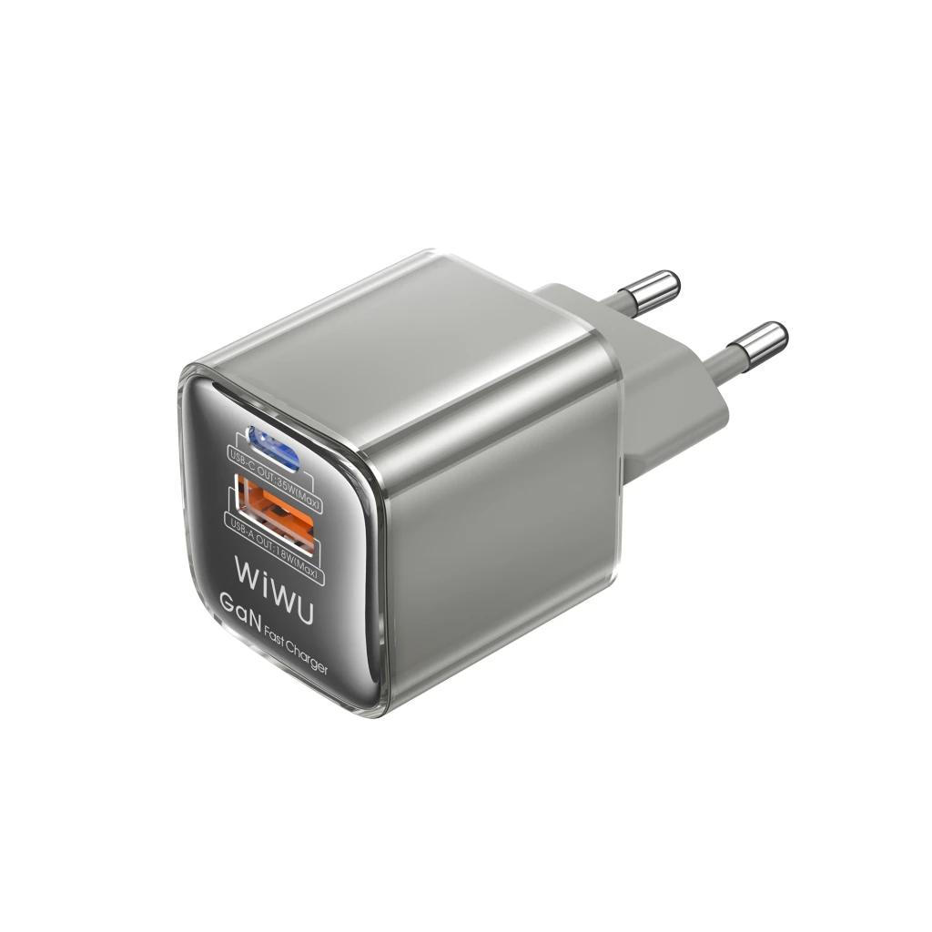 Încărcător rapid wiwu wiwu jello 35w qc+pd gan wi-u032 eu titan 5